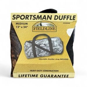 Fieldline RealTree Camo Medium Sportsman Duffel Carryall Hunting Gear Bag NEW